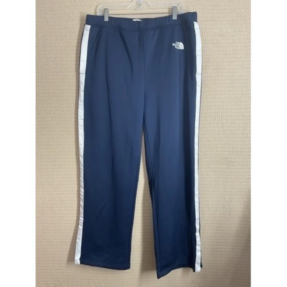 The North Face Blue Streetwear Windbreaker Track Pants Men Large Indonesia‎
